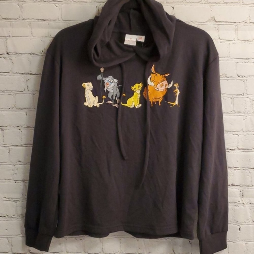 Lion King Hoodie Women's Medium #I8